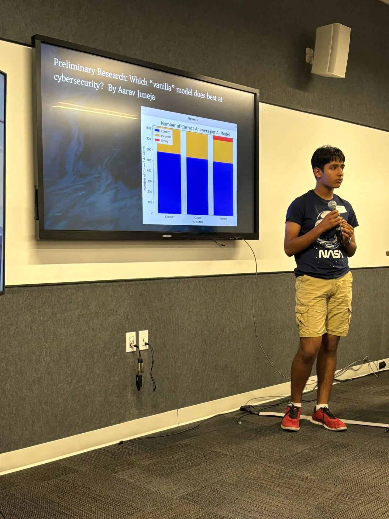 Presentation on AI Accuracy in Cybersecurity and it's implications